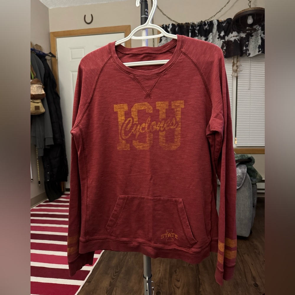 Cyclones Crewneck Sweater - Red